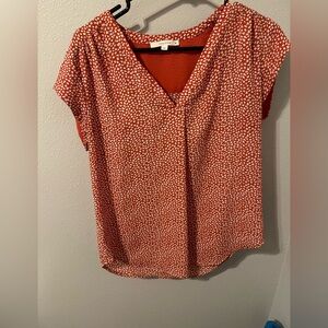 Fun2Fun Red and White Blouse